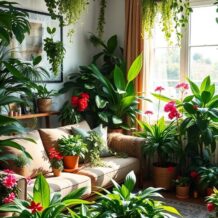 Rośliny do salonu: jak dobrać gatunki i zaplanować pielęgnację dla harmonii i zdrowego klimatu wnętrza