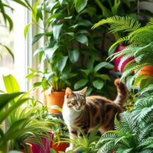 Rośliny bezpieczne dla kota: jak wybrać i chronić zielony azyl przed zatruciem i urazami