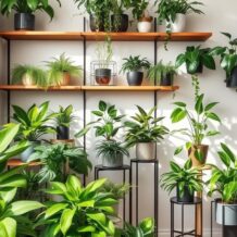 Półki i stojaki na rośliny: jak wybrać i zaaranżować zieloną przestrzeń w domu z uwzględnieniem stylu i funkcjonalności